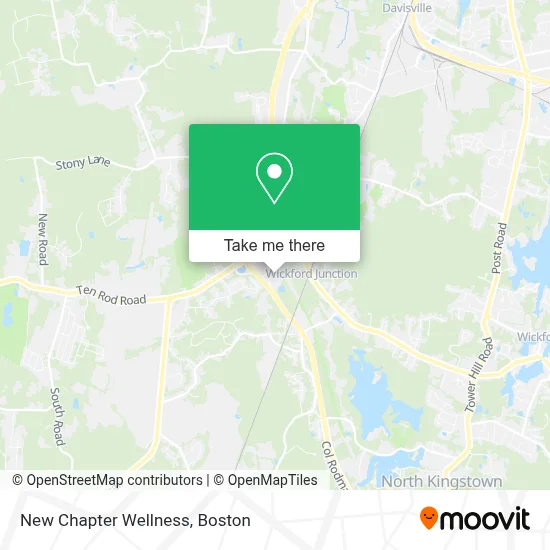 New Chapter Wellness map