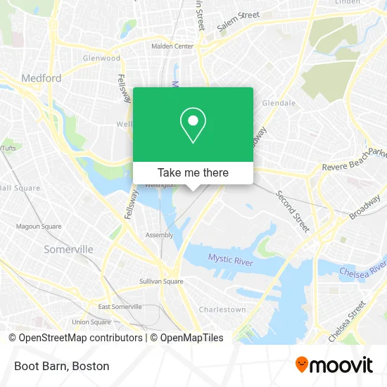 Boot Barn map