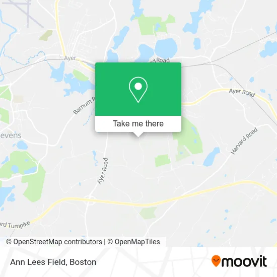Ann Lees Field map