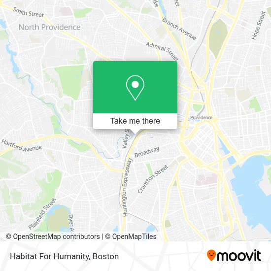 Habitat For Humanity map