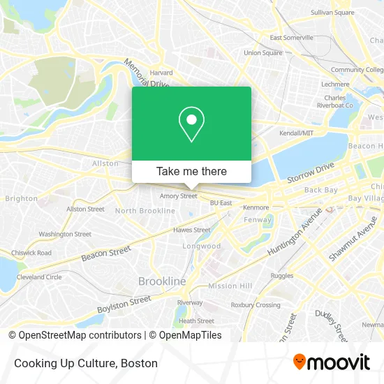 Cooking Up Culture map