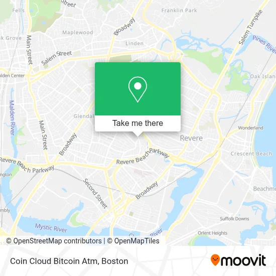 Coin Cloud Bitcoin Atm map