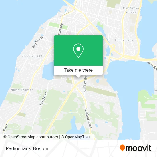 Radioshack map