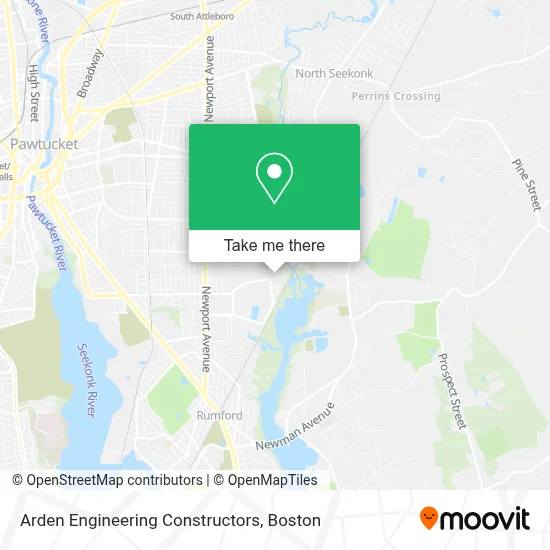 Arden Engineering Constructors map
