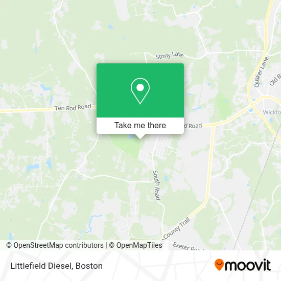 Littlefield Diesel map