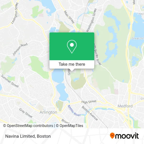 Navina Limited map