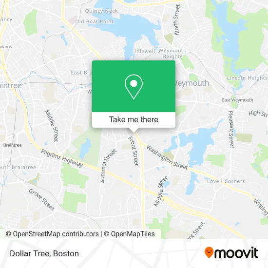Dollar Tree map