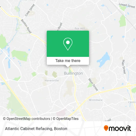 Atlantic Cabinet Refacing map