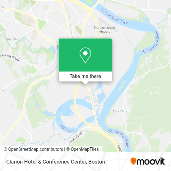 Clarion Hotel & Conference Center map