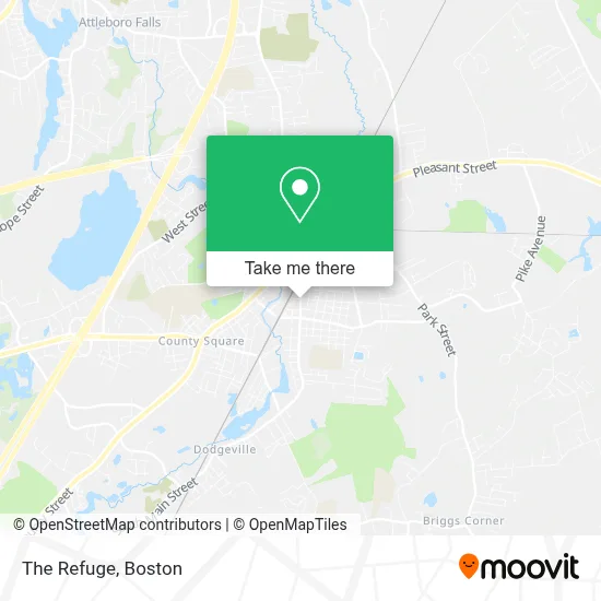 The Refuge map