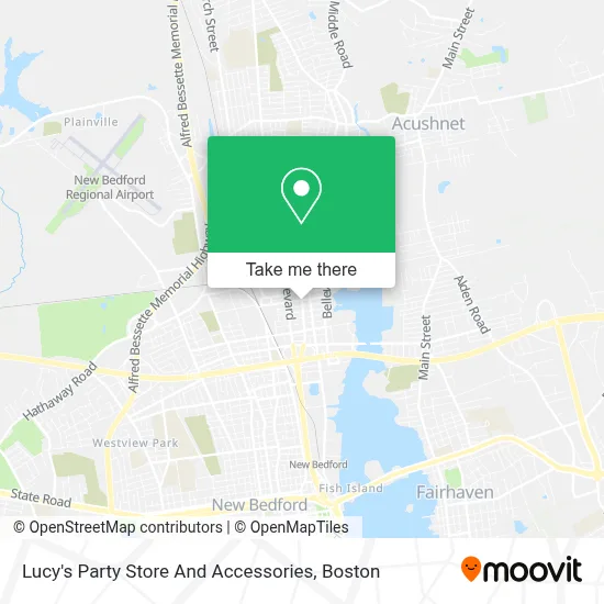 Lucy's Party Store And Accessories map