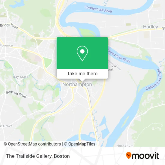The Trailside Gallery map