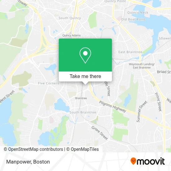 Manpower map