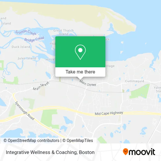Integrative Wellness & Coaching map