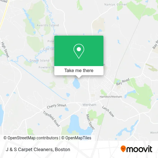 J & S Carpet Cleaners map