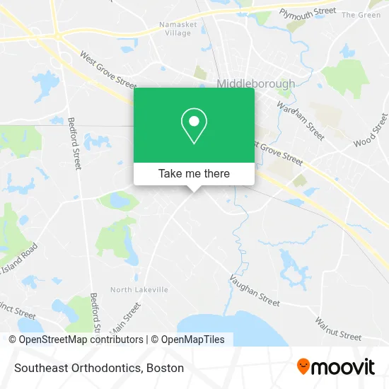 Southeast Orthodontics map