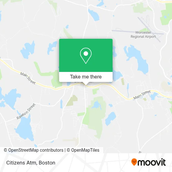 Citizens Atm map