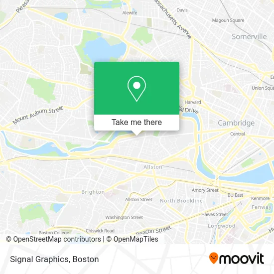 Signal Graphics map