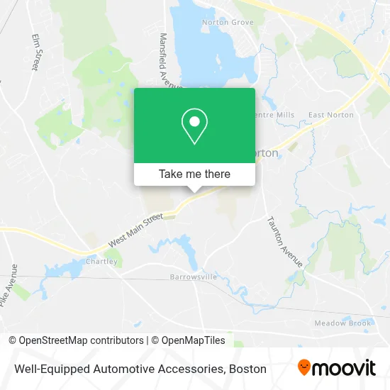 Well-Equipped Automotive Accessories map