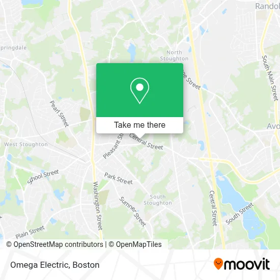 Omega Electric map