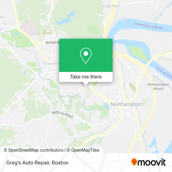 Greg's Auto Repair map