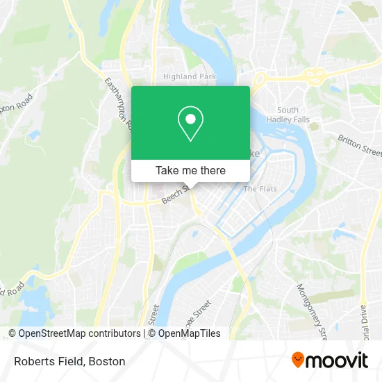 Roberts Field map