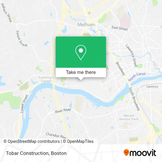 Tobar Construction map