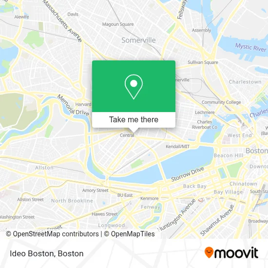 Ideo Boston map