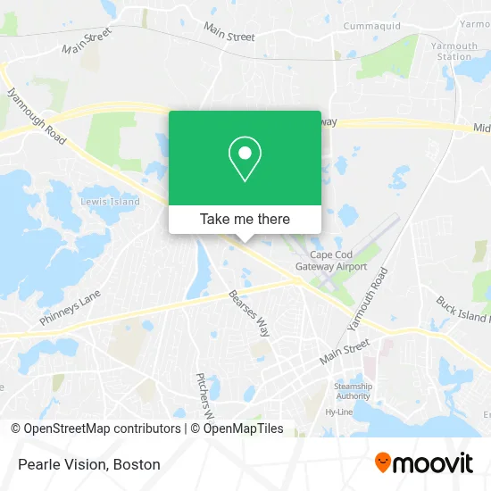Pearle Vision map