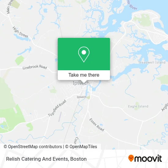 Relish Catering And Events map