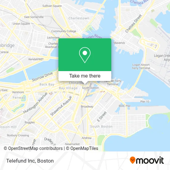 Telefund Inc map