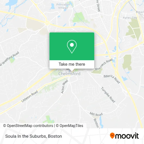 Soula In the Suburbs map