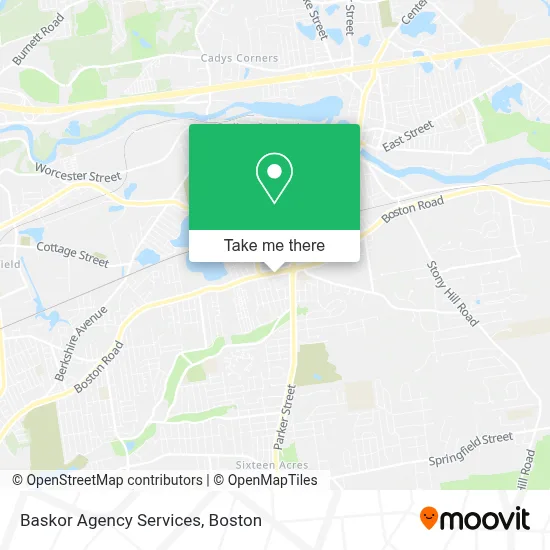 Baskor Agency Services map