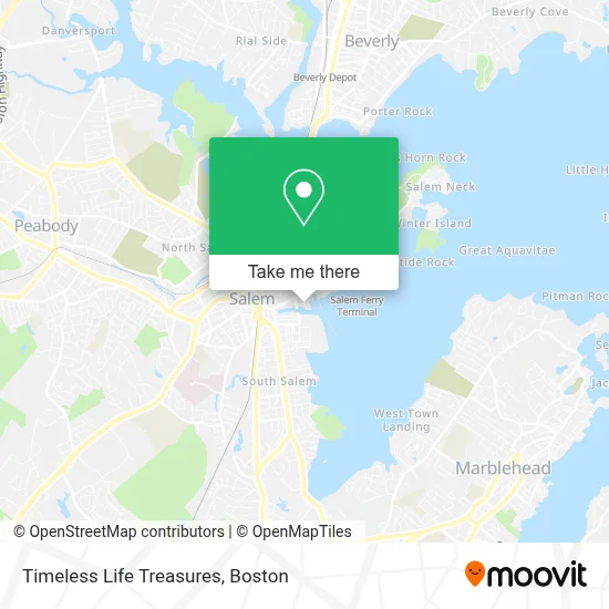 Timeless Life Treasures map