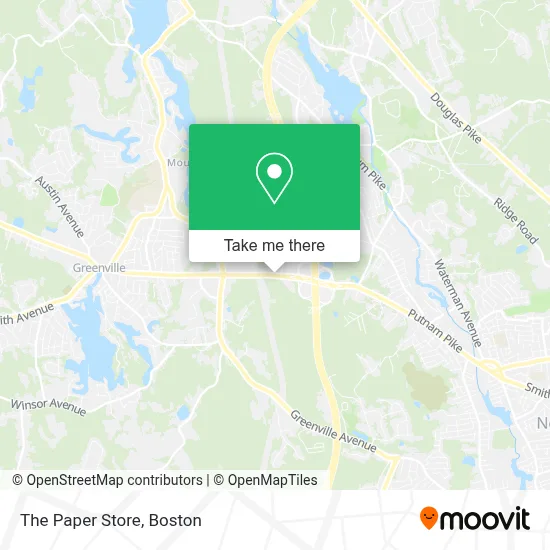 The Paper Store map