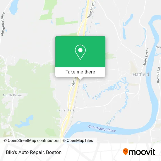 Bilo's Auto Repair map