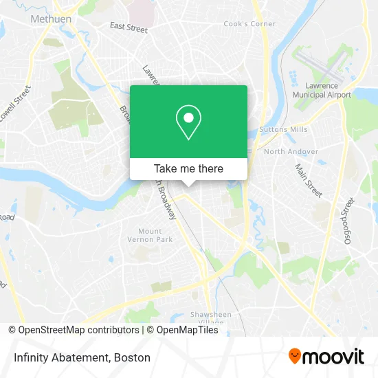 Infinity Abatement map