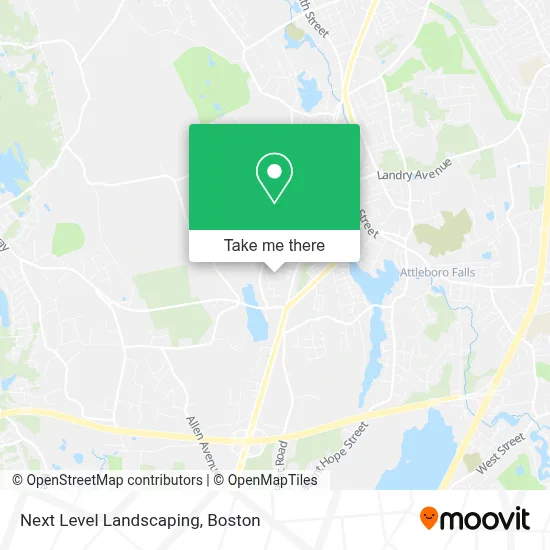 Next Level Landscaping map