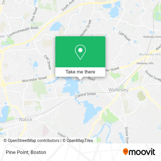 Pine Point map