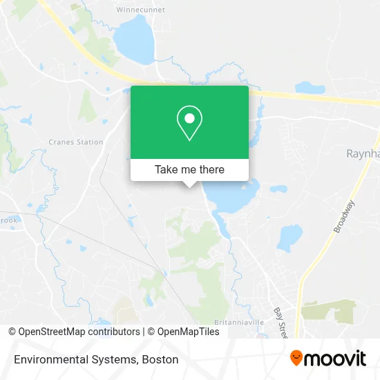 Environmental Systems map