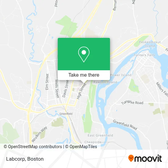 Labcorp map
