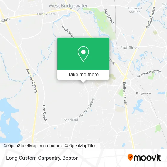 Long Custom Carpentry map