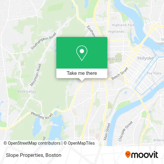Slope Properties map