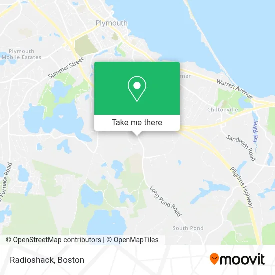 Radioshack map