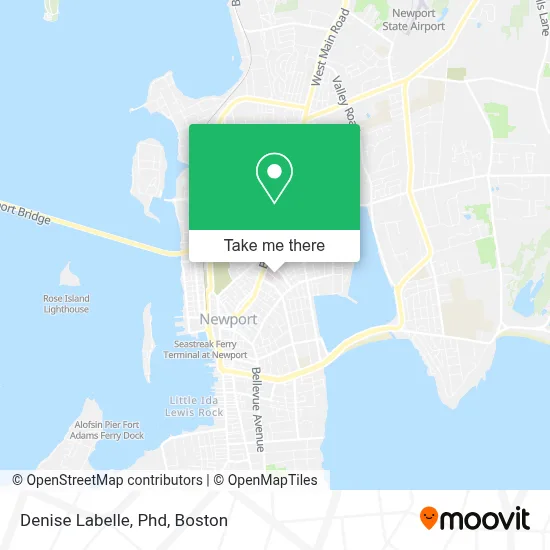 Denise Labelle, Phd map