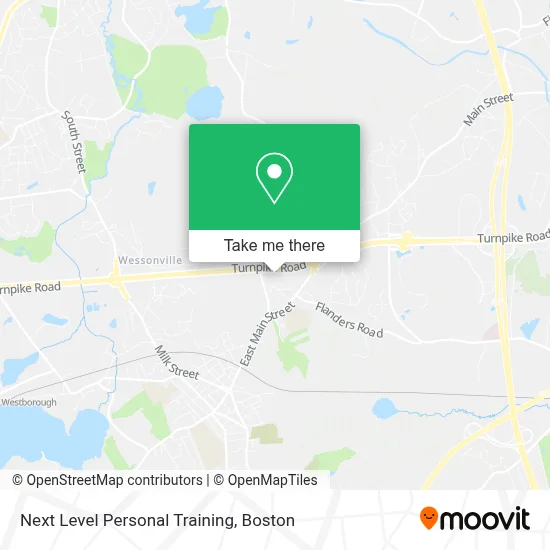 Next Level Personal Training map