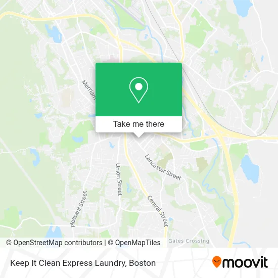 Keep It Clean Express Laundry map