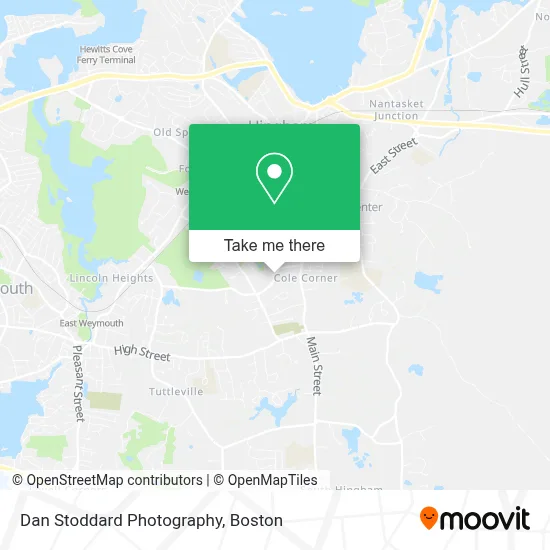 Dan Stoddard Photography map