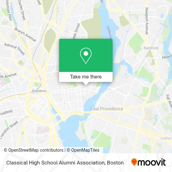 Classical High School Alumni Association map