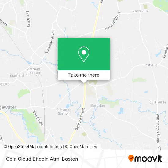 Coin Cloud Bitcoin Atm map